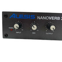 24C249_1 ALESIS エフェクター NANOVERB 2 楽器周辺機器 現状品 中古 _画像4