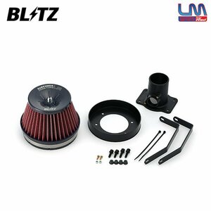 BLITZ ブリッツ サスパワー コアタイプLM レッド エアクリーナー ヴィッツ NCP131 H22.12～H29.1 1NZ-FE 59144