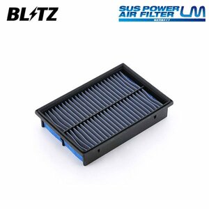 BLITZ ブリッツ サスパワー エアフィルター LM SA-16B アクセラスポーツ BKEP H15.10～H21.6 LF-DE 59577