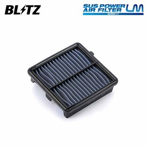 BLITZ ブリッツ サスパワー エアフィルター LM SH-77B フリードスパイク GB4 H22.7～ L15A 4WD 59583