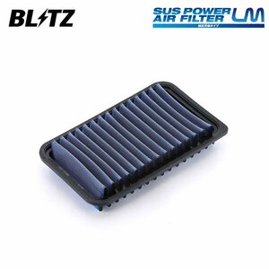 BLITZ ブリッツ サスパワー エアフィルター LM SS-23B ワゴンR MH21S H15.9～H19.5 K6A NA 要純正品番確認 59540