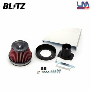 BLITZ ブリッツ サスパワー コアタイプLM レッド エアクリーナー ロードスター NCEC H17.8～H20.12 LF-VE 59105