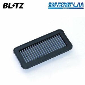 BLITZ ブリッツ サスパワー エアフィルター LM WN-237B セレナ HC27 H30.3～ HR12DE FF e-POWER 59643