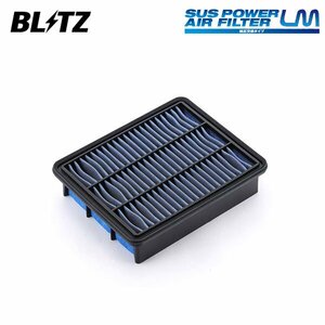 BLITZ ブリッツ サスパワー エアフィルター LM SA-319B アクセラスポーツ BM2FS H26.1～ SH-VPTR FF 59610