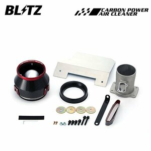 BLITZ ブリッツ カーボンパワーエアクリーナー BMW ミニ(F56) クーパー DBA-XM15 H26.4～ B38A15A AT/MT 35211