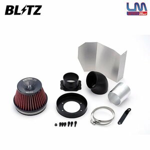 BLITZ ブリッツ サスパワー コアタイプLM レッド エアクリーナー スープラ JZA80 H5.5～H9.8 2JZ-GTE VVT-i搭載車除く 59044