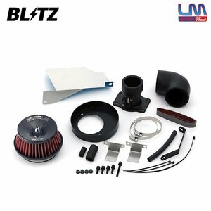 BLITZ ブリッツ サスパワー コアタイプLM レッド エアクリーナー プリウス ZVW30 H21.5～H27.12 2ZR-FXE 59085