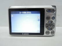 Canon PowerShot A3100IS シルバー コンパクト デジタル カメラ 起動確認済　A3505_画像4