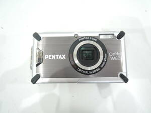 PENTAX Optio W80 コンパクト デジタルカメラ 起動確認済　A3510