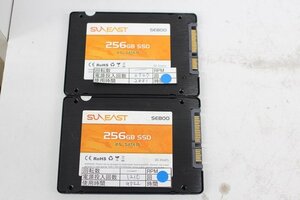 SUNEAST SE800 256GB 2.5 SSD SATA 動作品 2個セット☆