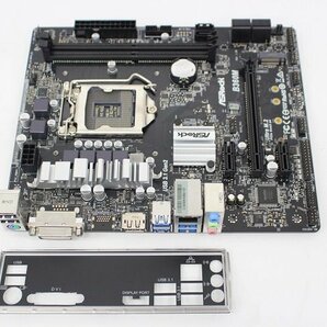 ASRock B360M LGA1151 MicroATX マザーボード☆の画像1