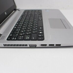 現状 ProBook 450 G3 第6世代 Core i3 6100U /4GB/15.6インチ/Wi-Fi/USB3.0/HDMI端子/Win8モデル☆の画像6