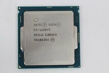 Intel CPU XEON E3-1220V5 3.00GHz LGA1151☆_画像1