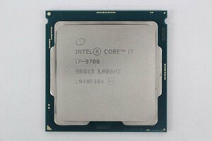 Intel CPU 第9世代 Core i7 9700 3.00GHz LGA1151 CPU☆