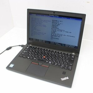 現状 ThinkPad X270 第7世代 Core i7 7500U /8GB/12.5インチ/Wi-Fi/USB3.0/Type-C/HDMI端子/Win10モデル☆の画像2