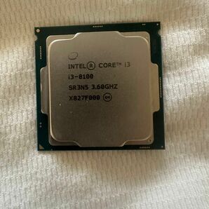 CPU CORE i3-8100 