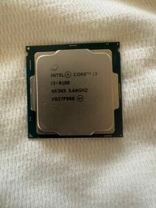 CPU CORE i3-8100 