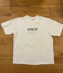 Supreme Anno Domini Tee 白　シュプリーム アンノ　ドミニ　 XL