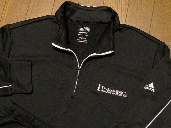 2L LL XL O日本サイズ位★格安セール送無料★アディダス USA限定特注仕様1点物 4方向伸縮ジャージ ジャケット日本未発売