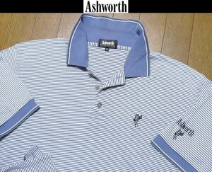 Очень редкий Ashwart USA Limited Edition 1 американская морская полоса 4 - направленная рубашка POLO 3L2XL XO