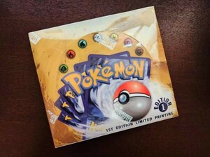  Pokemon card no. 1 version 1999 WOTC factory .. English Pokemon base-set 1st Edition Booster Box 1999 WOTC Factory-Sealed English 36 Packs