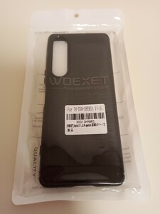 [WOEXET] Xperia 1 V ケース Xperia 1 V SO-51D SOG10 カバー 衝撃吸収 カーボン 指紋防止 シンプル ソフト 滑り止め xpeira1v 