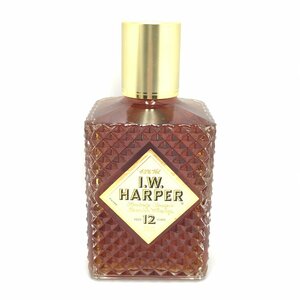 未開栓　I.W.HARPER IWハーパー12年 12年熟成バーボンウイスキー 750ml 43% デキャンタボトルデザイン 古酒 お酒 MB fe ABE