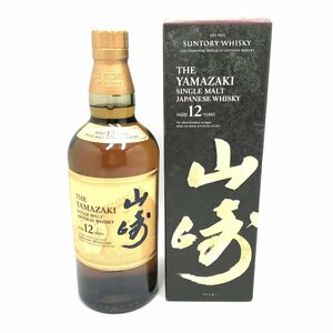 未開栓 山崎12年 サントリーシングルモルトウイスキー 100周年記念 蒸留所ラベル 700ml 43％ ウヰスキー 古酒 国産酒 お酒 箱入 fe ABE