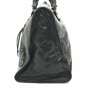 BALENCIAGA バレンシアガ ザ・ワーク レザー ハンドバッグ ブラック 132110 fe ABIの画像4