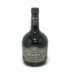 未開栓　SUNTORY サントリー スペシャル リザーブ ウイスキー 10年 750ml 43％ 国産酒 古酒 お酒 アルコール ② MB fe ABW