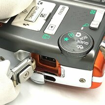 OLYMPUS μ830 オリンパス ミュー オレンジ コンパクトカメラ デジタルカメラ バッテリー 充電器説明書付 デジカメ 通電確認済MB fe ABB1　_画像8