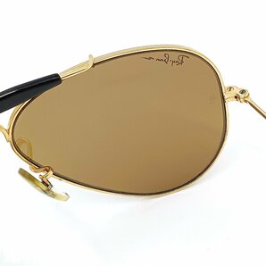 B&L ヴィンテージ ボシュロム製 Ray-Ban レイバン ドライビングシリーズ クロマックス サングラス USA製 ケース付き メガネ MB fe ABD1の画像7