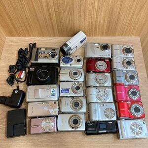 デジカメ 22台 ビデオカメラ 1台 まとめ 計23台 FUJIFILM Nikon OLYMPUS CANON SONY Panasonic TOSHIBA SANYO SOMSUNG is ABP