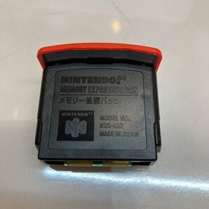 通電確認済※任天堂 NINTENDO 64 本体 ACアダプター付き ゲーム機 ニンテンドー 64 コントローラー4台・メモリー拡張パック セット YN ABWの画像7