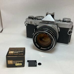 OLYMPUS オリンパス OM-1 MD 一眼レフ フィルムカメラ レンズ ZUIKO AUTO-S 1:1.4 50mm YN ABB3の画像1