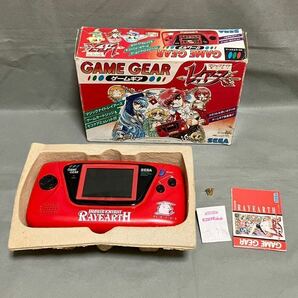 SEGA GG GAME GEAR ゲームギア レイアース 本体 純正 箱あり HGG-3214 ジャンクの画像1