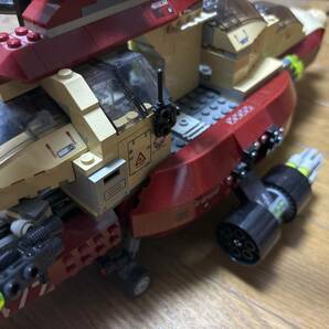 レゴ  (LEGO) ダイノ・アタック T-1タイフーンvs.Tレックス 7477 説明書付き ミニフィグ4体付き 恐竜フィギュア2体付きの画像9