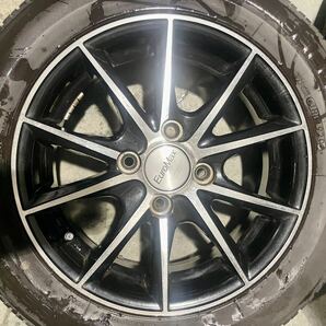 14インチ アルミホイール 165/65R14 14 4.5j ＋43 セイバーリング ミラジーノ ハスラー EurosMaxの画像4