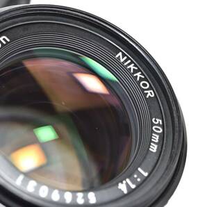 【実写画像あり】Nikon Ai‐s NIKKOR 50㎜ f1.4  定番の標準単焦点レンズの画像3