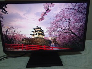 I・O DATA PCモニター 液晶ディスプレイ LCD-CF241EDB 23.8インチ ブラック ② 美品