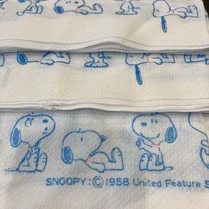 送料無料 レトロ 布おむつ スヌーピー 6枚 未使用 絵柄布おむつ SNOOPY 5の画像2