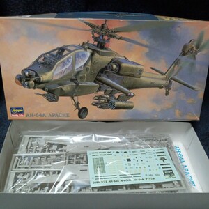 ■〒350円 空の重戦車「AH-64A アパッチ」1/72 ハセガワ 未組立（管187）