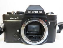 コニカ Konica Acom-1 ボディー 及び レンズ Konica Hexanon AR 50mm 1:1.7_画像2