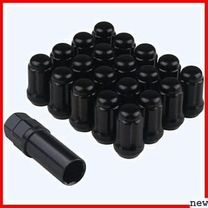  steel made black anti-theft light weight X.21HEX combined use socket attaching M12 20 piece set wheel lock nut 174