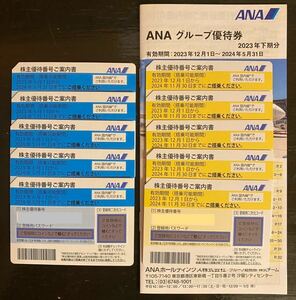 送料無料 ANA株主優待券 10枚 期限混合2024年5月31日と11月30日