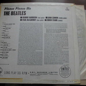 ビートルズ☆PLEASE PLEASE ME 英国Y&B MONO PMC1202 EJDの画像2