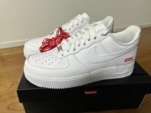 【送料無料・27㎝】Supreme Nike Air Force 1 Low White / シュプリーム ナイキ エアーフォース1 ホワイト