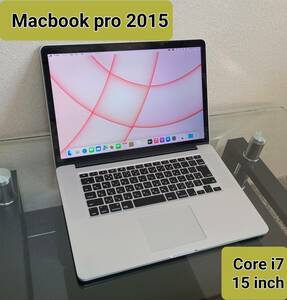 Apple MacノートPC Core i7 MacBook Pro 15-inch Retina 2015