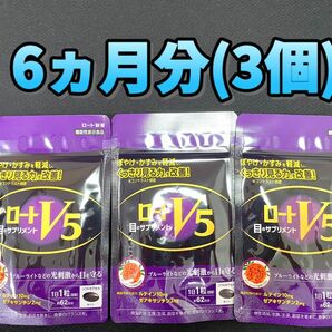 【計6ヵ月分】ロートV5 2か月分62粒入り×3個セット　