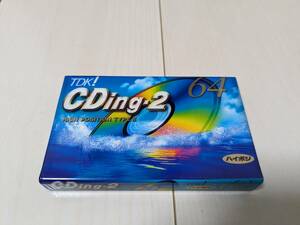 ★未使用/未開封品☆TDK カセットテープ ハイポジション ハイポジ CDing-2 CD2-64K カラオケ/録音/音楽/オーディオ 土日祝も発送可◎